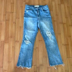RSQ Sydney crop flare jeans 5/w27